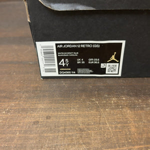Jordan 12 Retro Emoji (GS) Size 4.5Y (Pre-Owned)