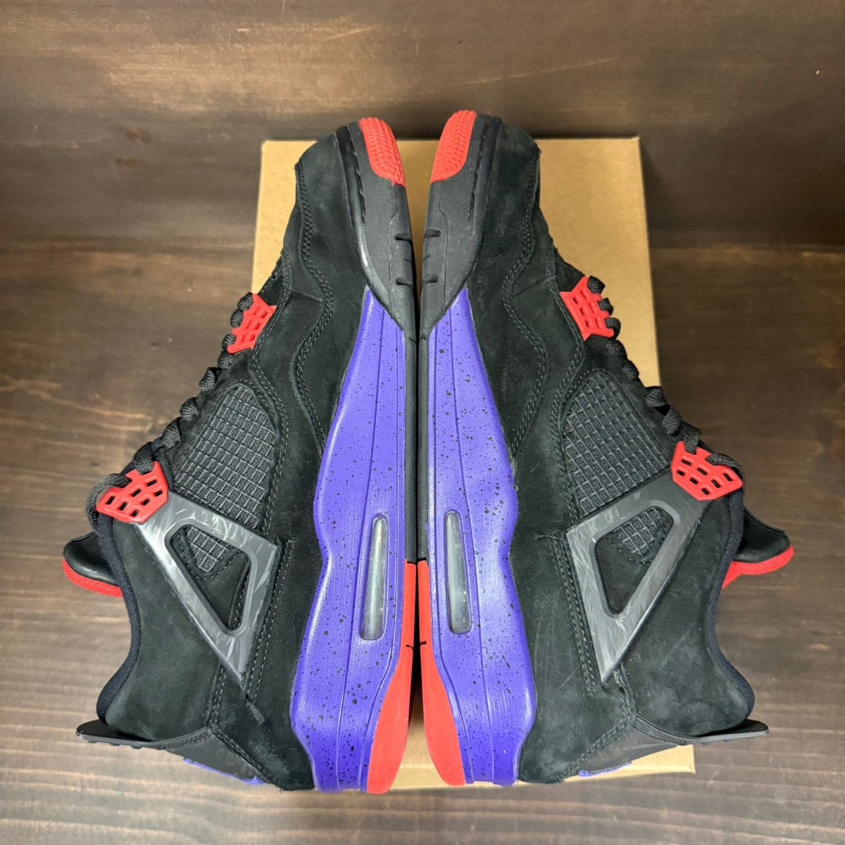 Jordan 4 Retro Raptors (2018) Size 10.5 (Pre-Owned) - Image 5