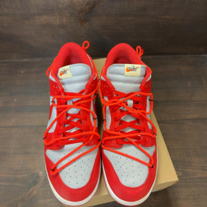 Nike Dunk Low Off-White University Red Size 13 (Pre-Owned) - Image 3
