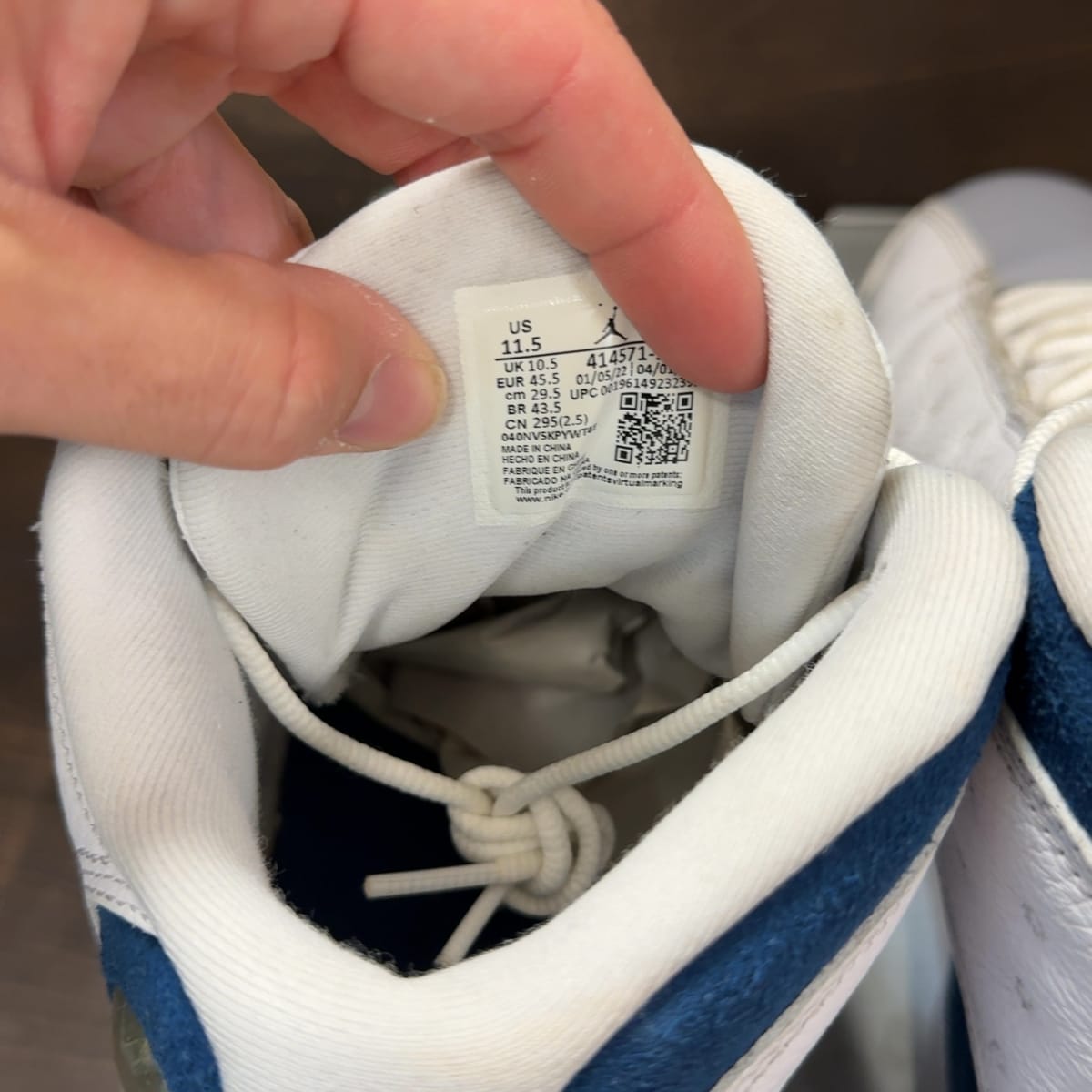 Jordan 13 Retro French Blue Size 11.5 (Pre-Owned) - aux