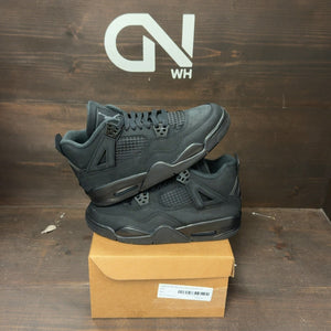 Jordan 4 Retro Black Cat (2025) (GS) Size 6.5Y - Image 1