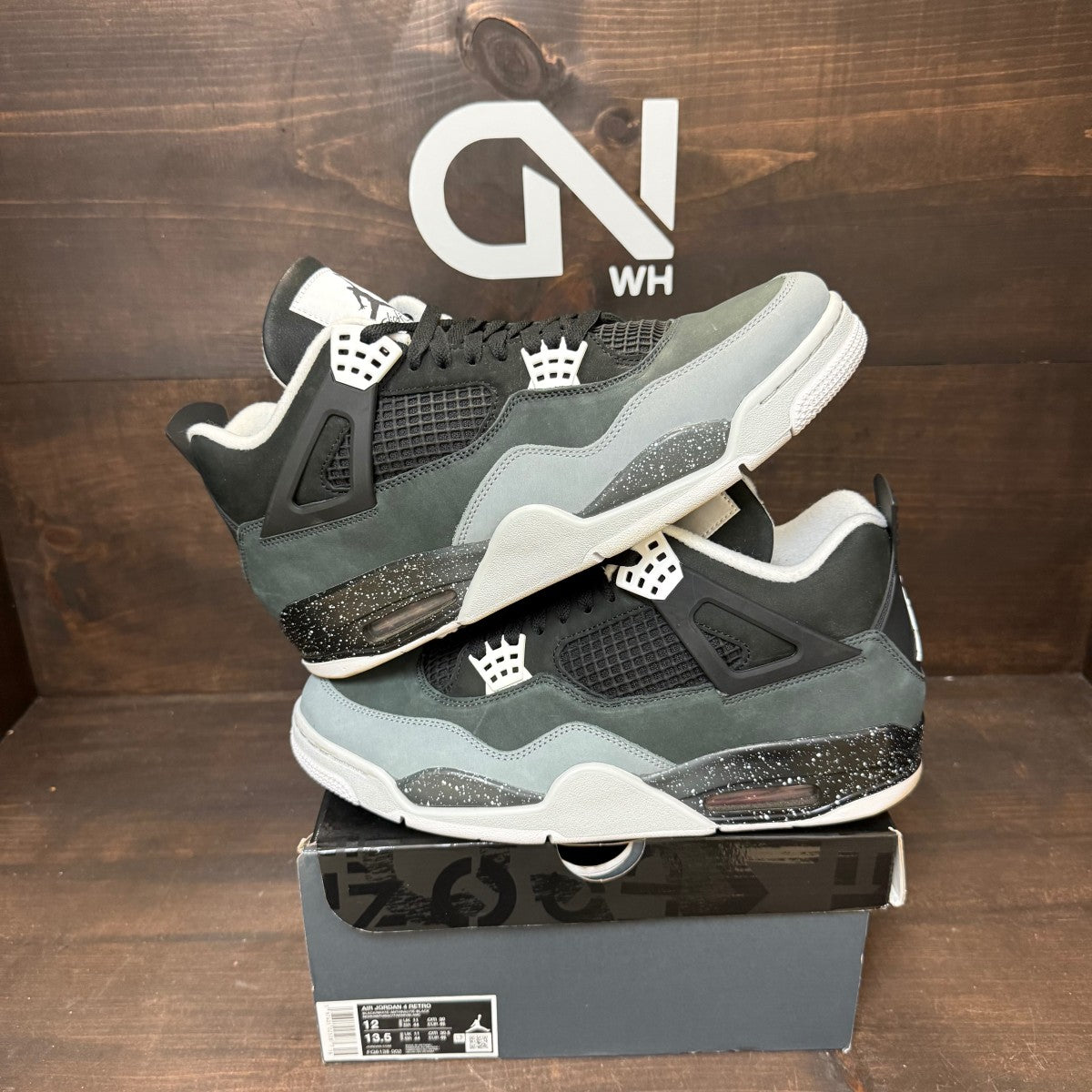 Jordan 4 Retro Fear (2024) - Image 1