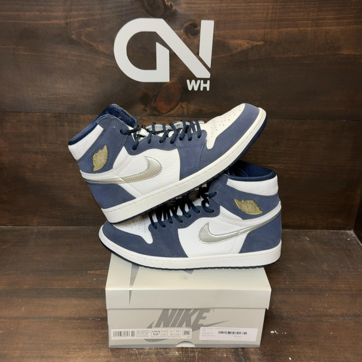 Jordan 1 Retro High CO.JP Midnight Navy (2020) - Image 1