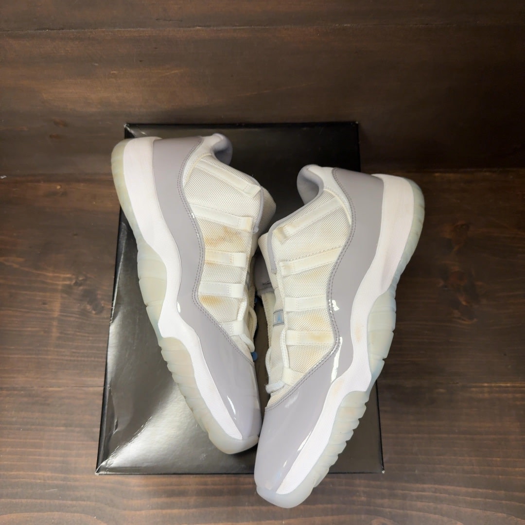 Jordan 11 Retro Low Cement Grey - Image 2