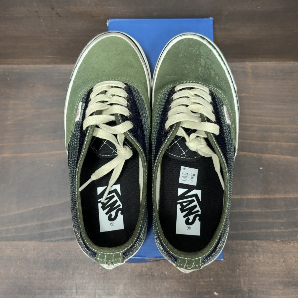 Vans Premium Authentic La Habana Green Blue - Image 4