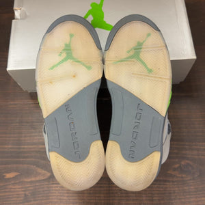 Jordan 5 Retro Green Bean (2022) Size 9 (Pre-Owned) - aux