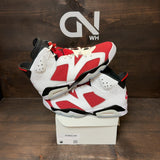 Jordan 6 Retro Carmine (2021) Size 12 (Pre-Owned) - Image 1
