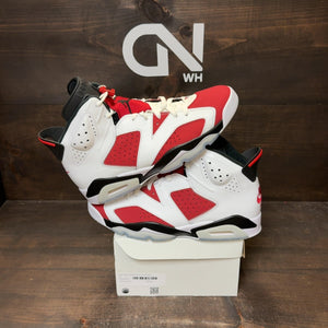 Jordan 6 Retro Carmine (2021) Size 12 (Pre-Owned) - Image 1