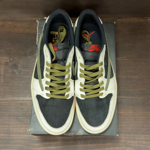 Jordan 1 Retro Low OG SP Travis Scott Olive (Women's) Size 10W (Pre-Owned) - Image 3