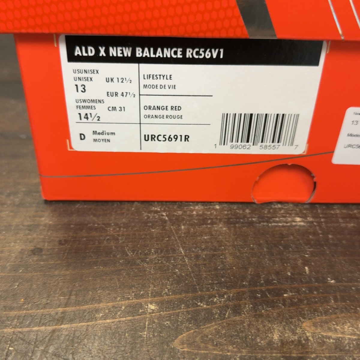 New Balance RC56 Aimé Leon Dore Team Orange Size 13 (Pre-Owned) - Image 8