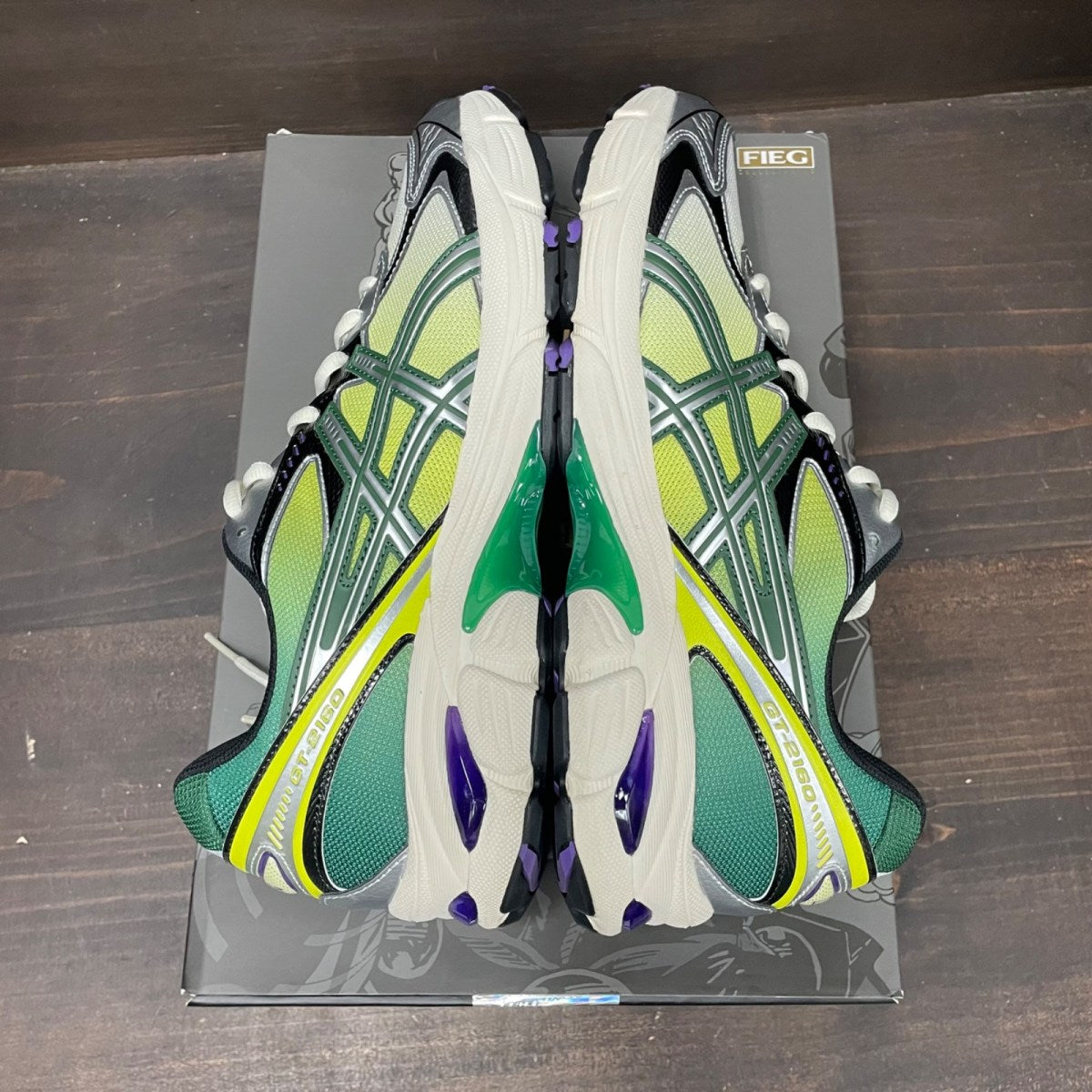 ASICS GT-2160 Kith Marvel Villains Green Goblin Opened Box (Comic Not Included) Size 11 (Pre-Owned) - sole