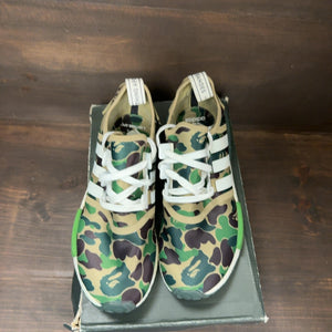 adidas NMD R1 Bape Olive Camo Size 9.5 (Pre-Owned)