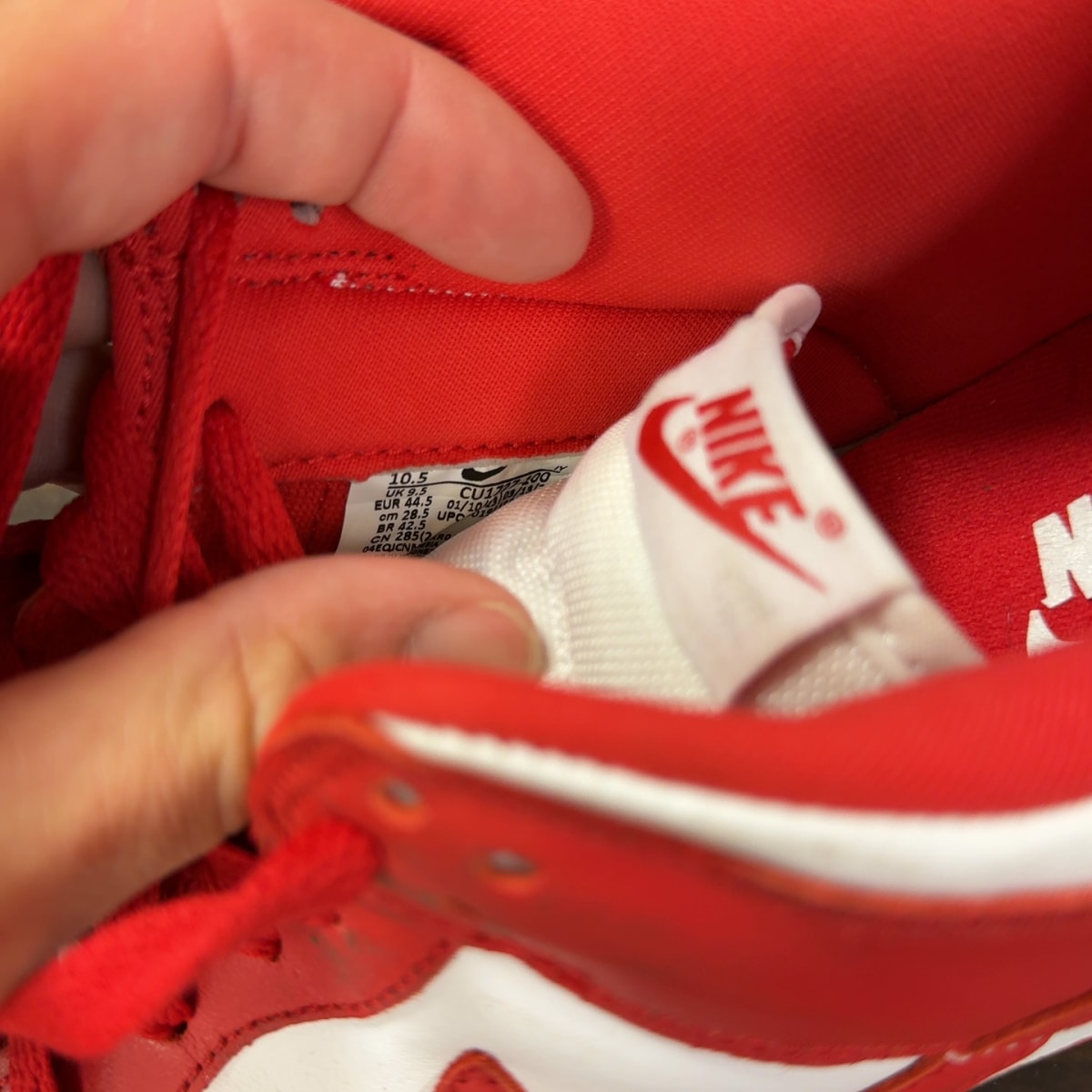 Nike Dunk Low SP St. John's Size 10.5 (Pre-Owned) - Image 7