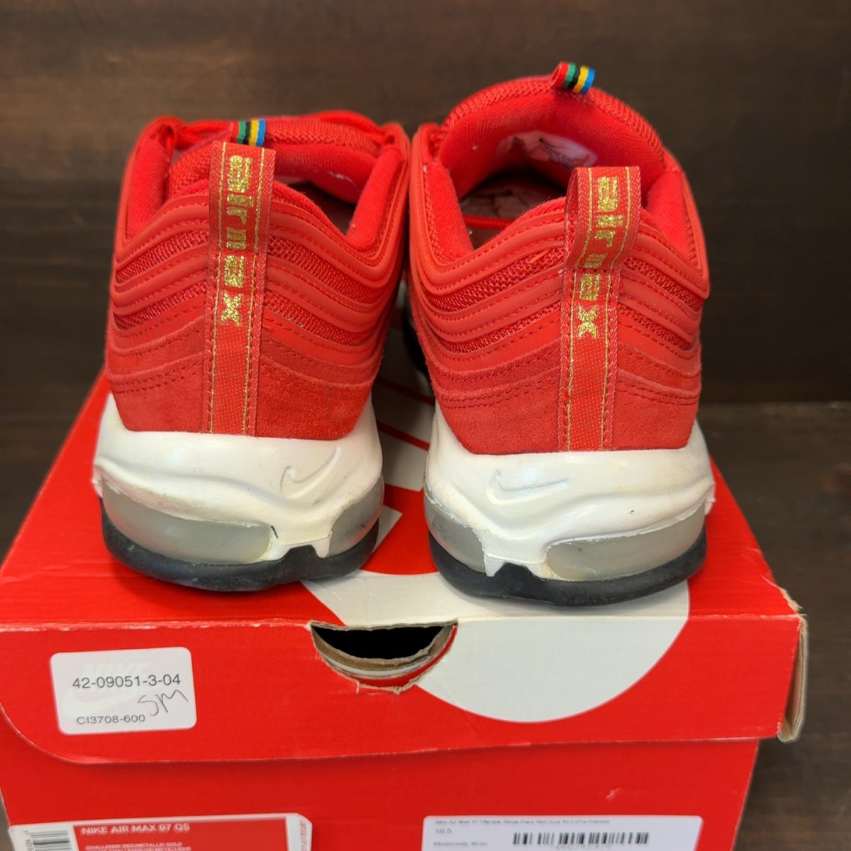 Nike Air Max 97 Olympic Rings Pack Red - Image 5