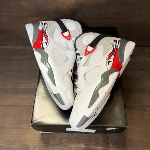 Jordan 8 Retro White True Red (2025) Size 13 (Pre-Owned) - Image 2