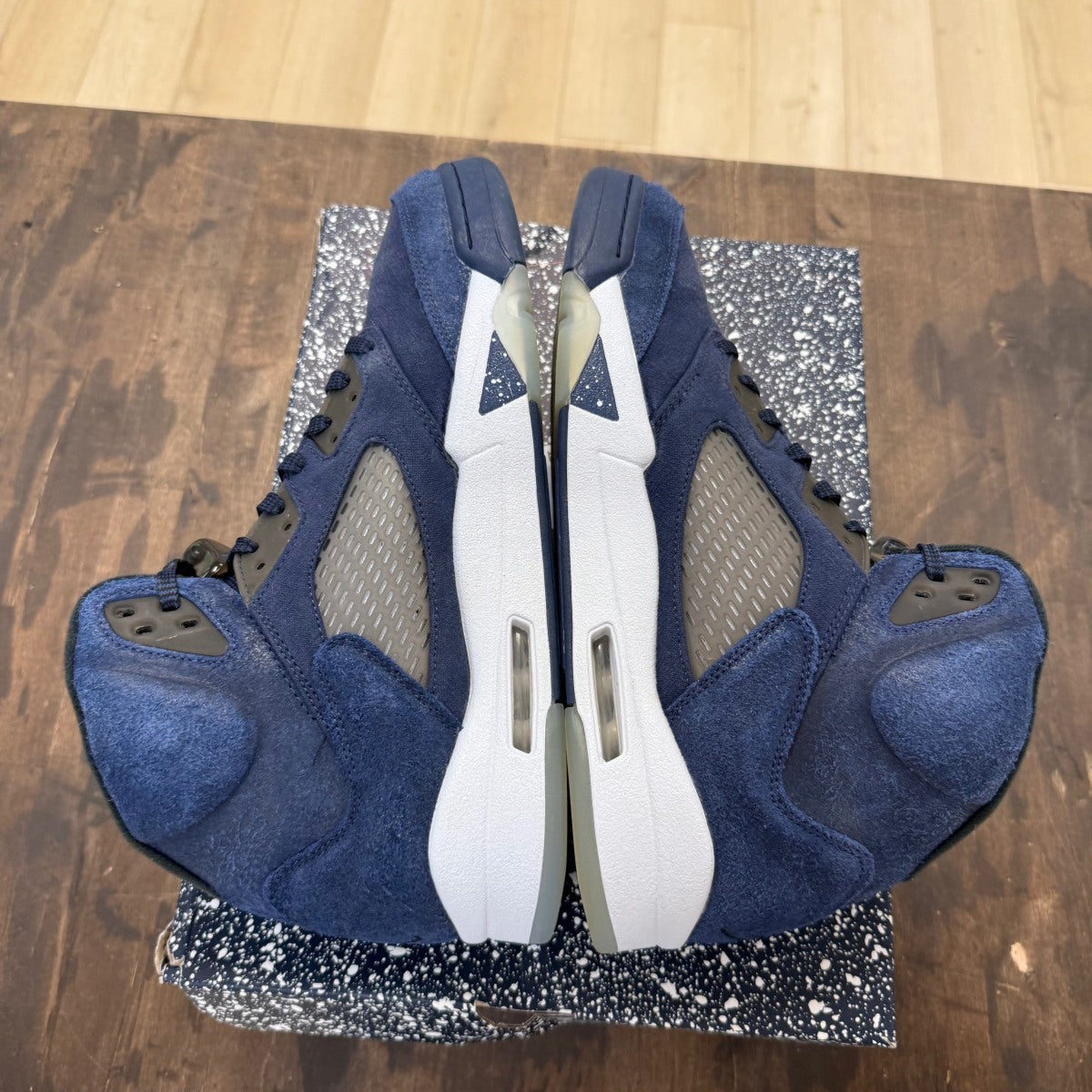 Jordan 5 Retro Midnight Navy - Image 4