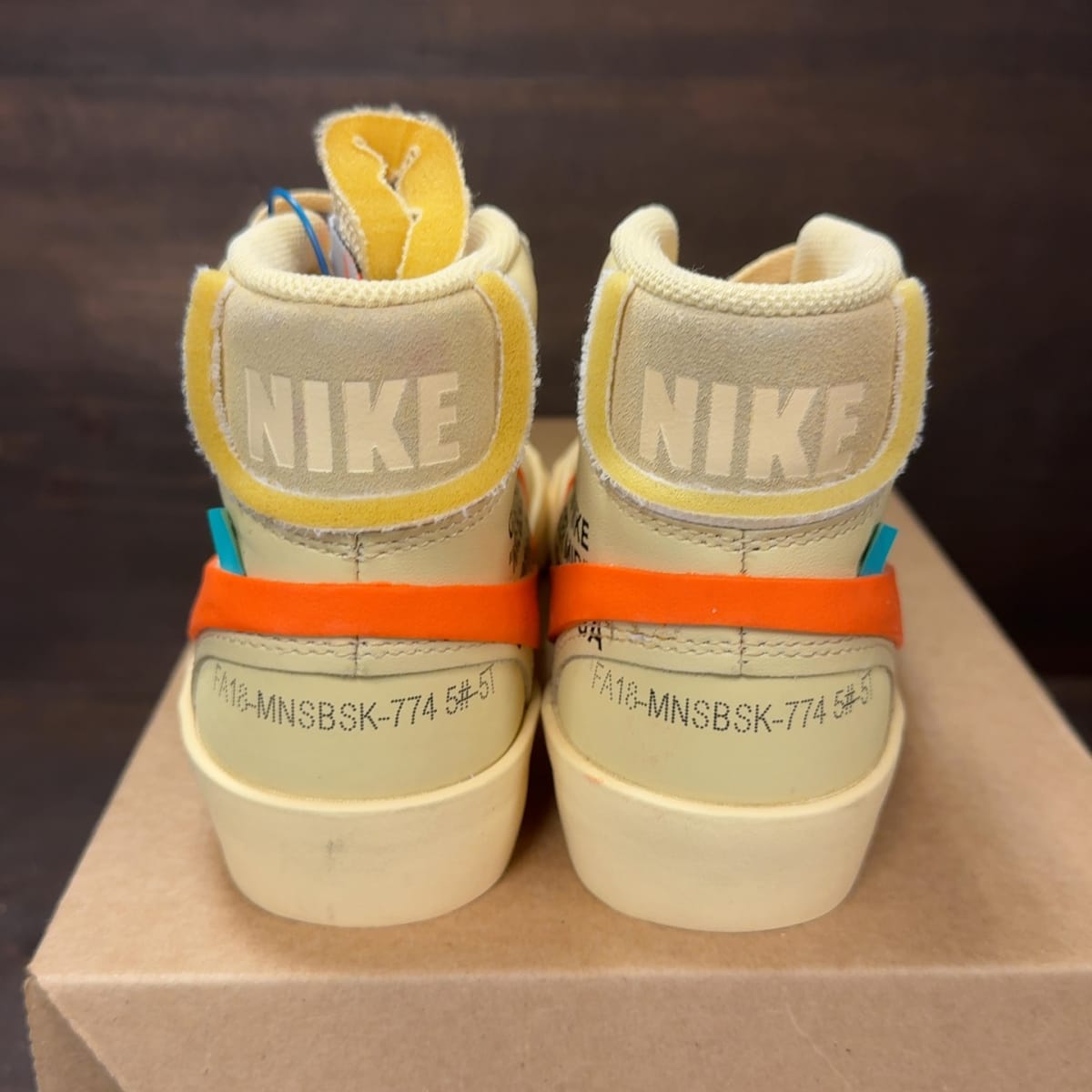 Nike Blazer Mid Off-White All Hallow's Eve Size 5 (Pre-Owned) - aux