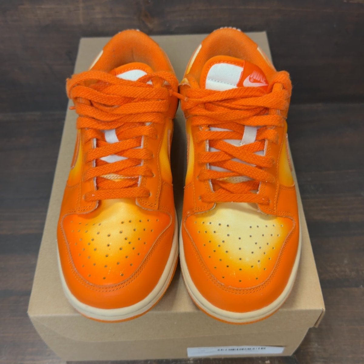 Nike Dunk Low Magma Orange (Women's) Size 7.5W (Pre-Owned) - Image 3