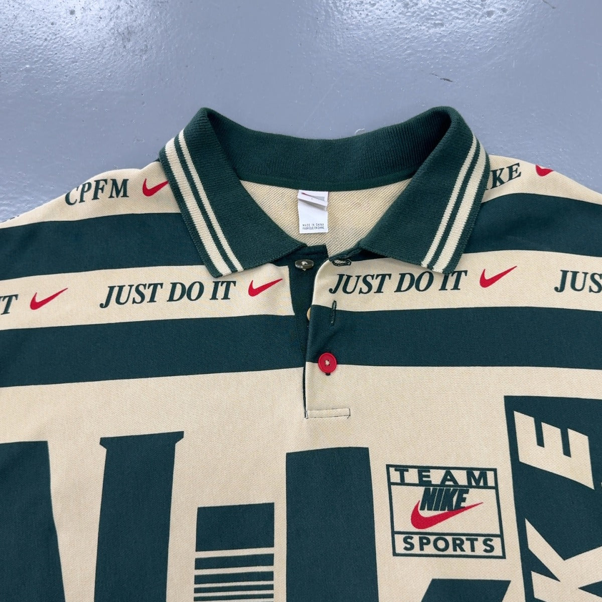 Nike x Cactus Plant Flea Market Longsleeve Polo Natural Size L Size L (Pre-Owned) - Image 6