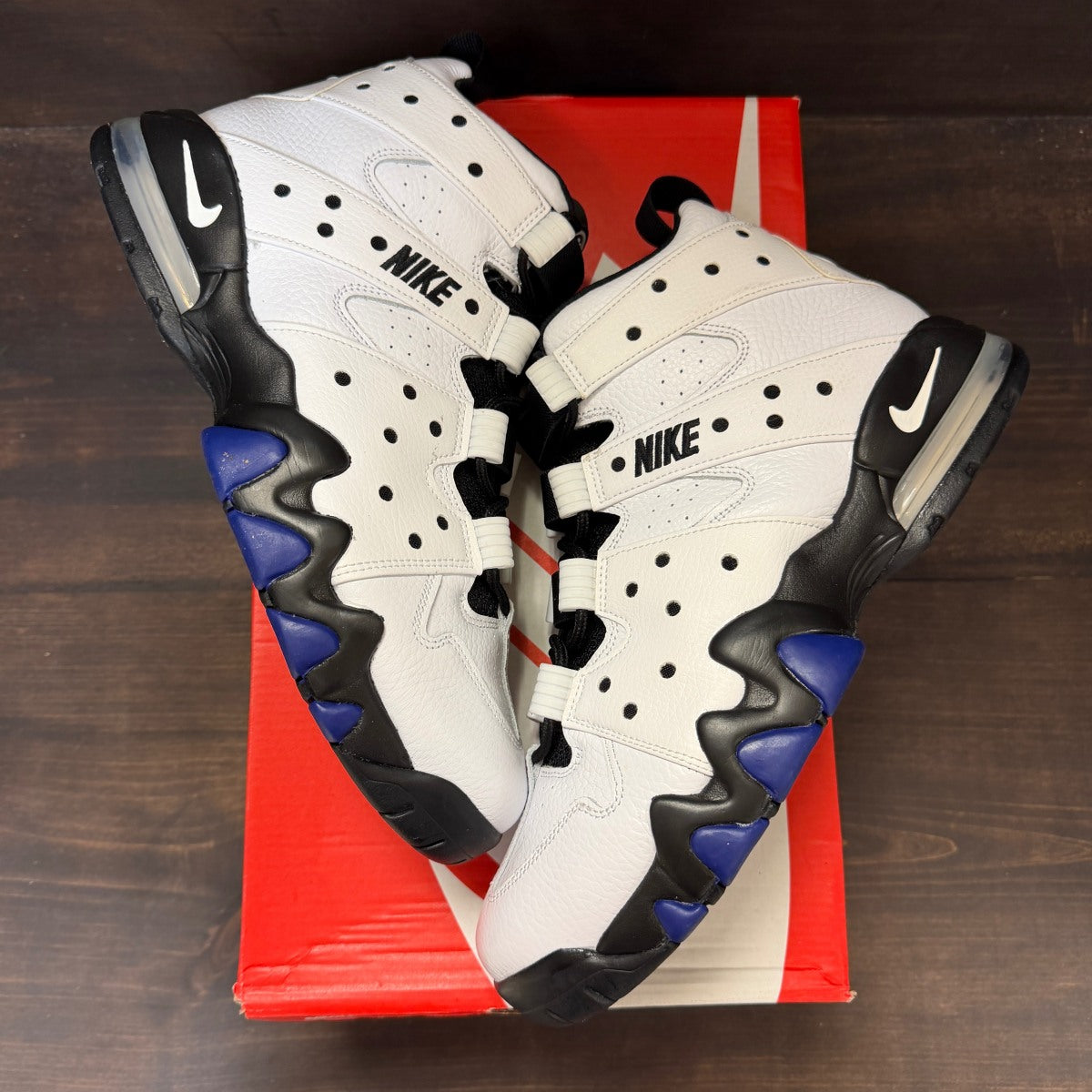 Nike Air Max 2 CB '94 White Old Royal - Image 2
