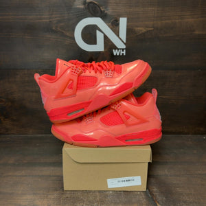 Jordan 4 Retro Hot Punch (Women's) Size 12W (Pre-Owned) - Image 1