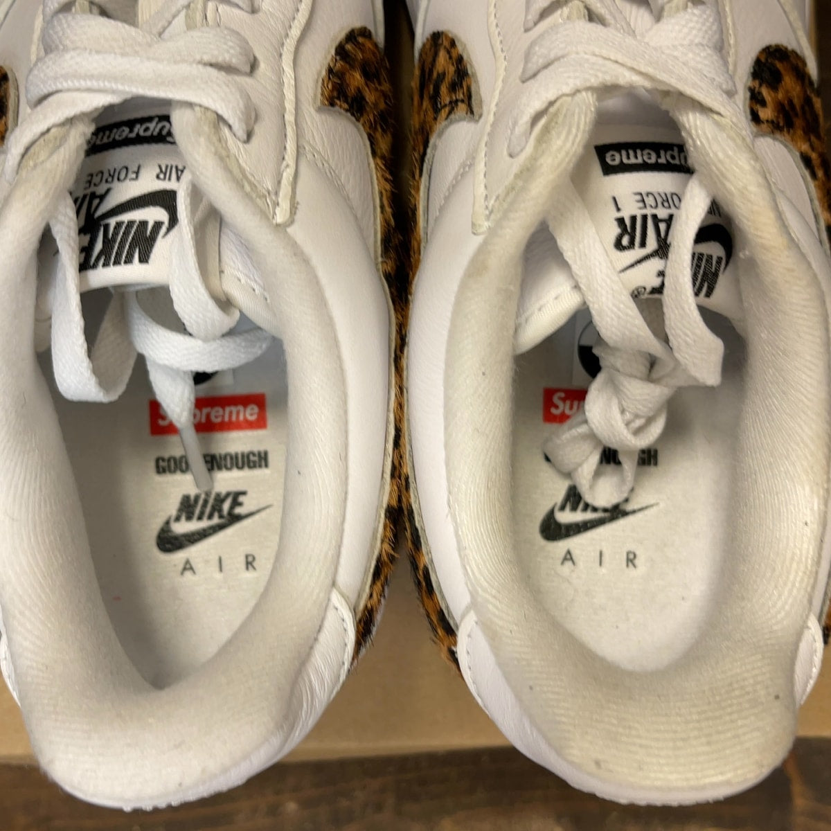Nike Air Force 1 Low Supreme GOODENOUGH Size 8 (Pre-Owned) - Image 6