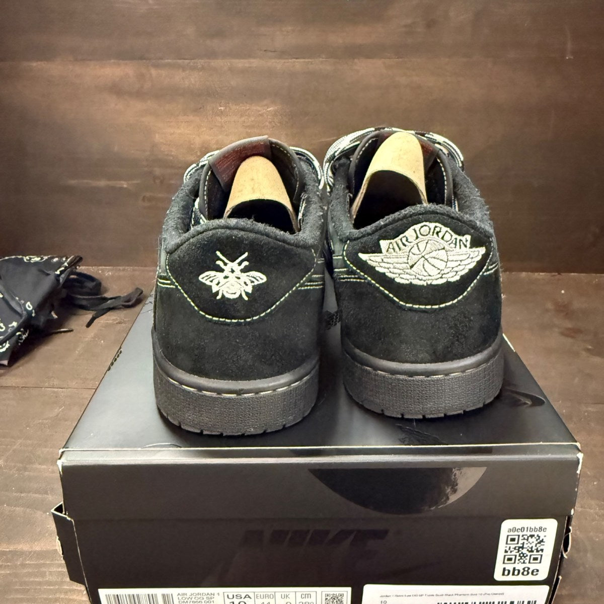 Jordan 1 Retro Low OG SP Travis Scott Black Phantom - Image 5