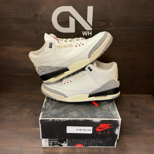 Jordan 3 Retro White Cement Reimagined Size 13 (Pre-Owned) - front