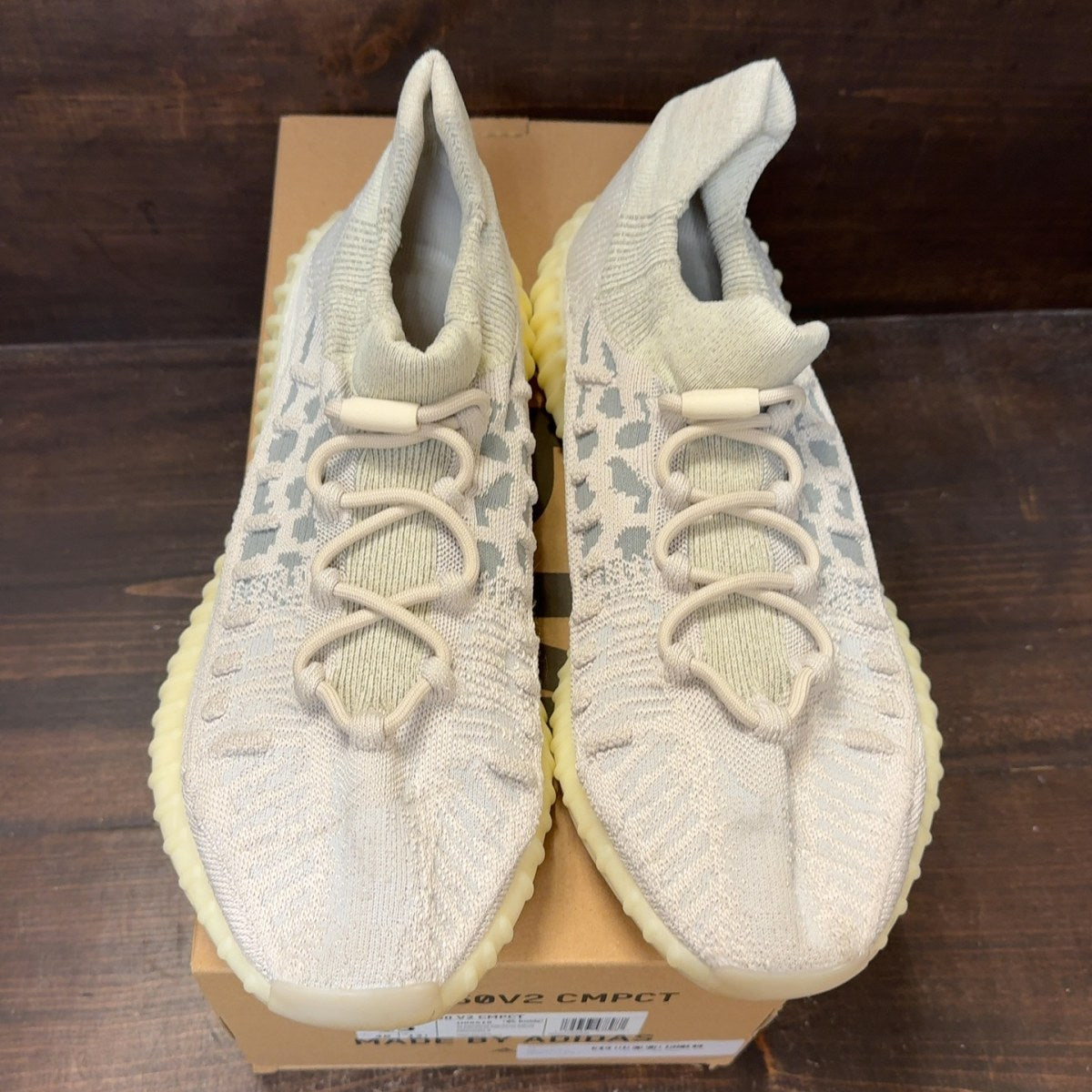 adidas Yeezy 350 V2 CMPCT Slate Bone - Image 3