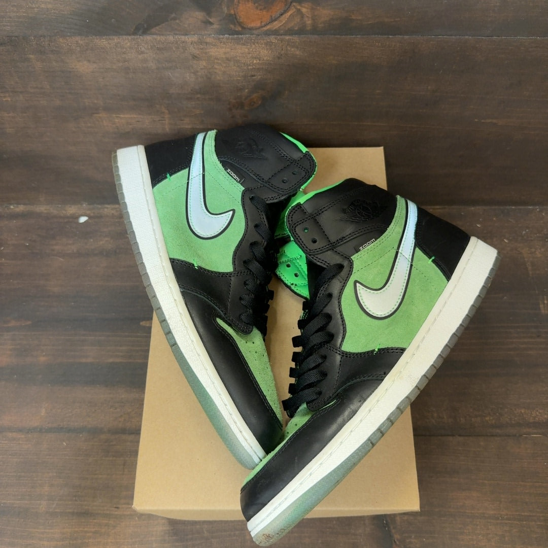 Jordan 1 Retro High Zoom Zen Green Size 11.5 (Pre-Owned) - Image 2