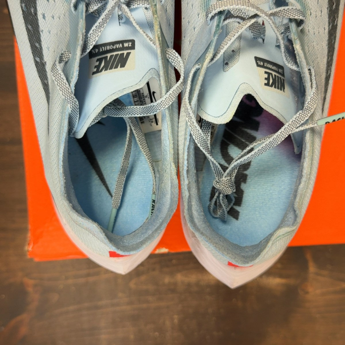Nike Zoom Vaporfly 4% Ice Blue - Image 6