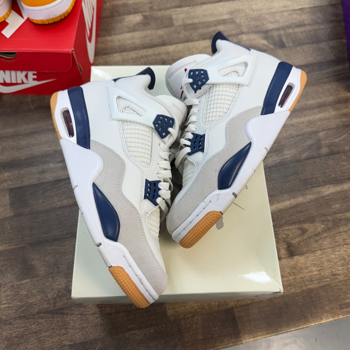 Jordan 4 Retro SB Navy - Image 1