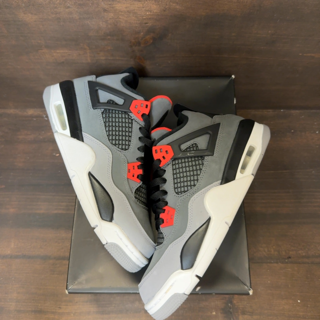 Jordan 4 Retro Infrared (GS) - Image 2