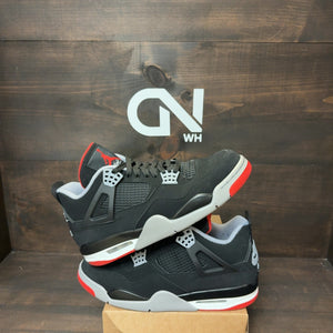 Jordan 4 Retro Bred (2019) Size 11 (Pre-Owned) - Image 1