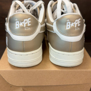 A Bathing Ape Sk8 Sta #4 Beige Size 10 (Pre-Owned) - aux