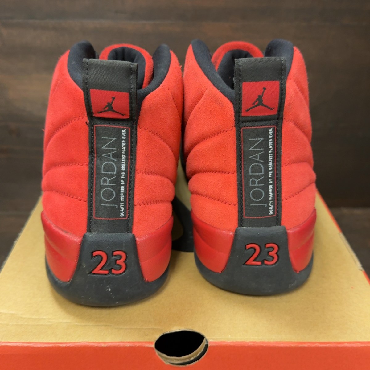 Jordan 12 Retro Reverse Flu Game Size 12 (Pre-Owned) - Image 5