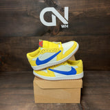 Jordan 1 Retro Low OG SP Travis Scott Canary (Women's) Size 5.5W - Image 1