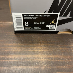 Jordan 1 Retro Low OG Shadow (2024) Size 8 (Pre-Owned) - aux