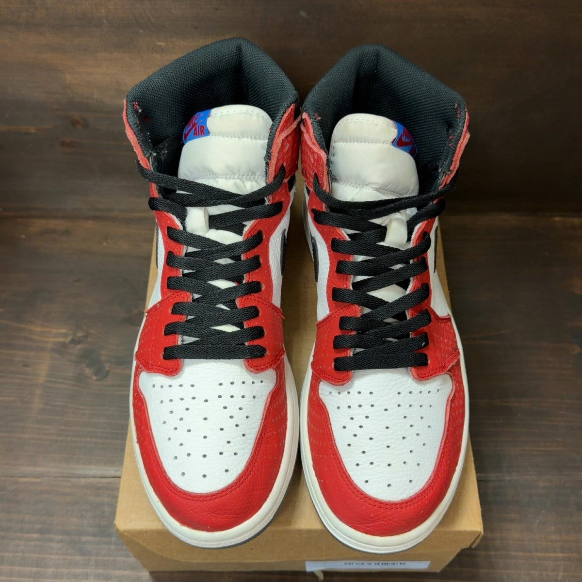 Jordan 1 Retro High Spider-Man Origin Story Size 11.5 (Pre-Owned) - Image 3