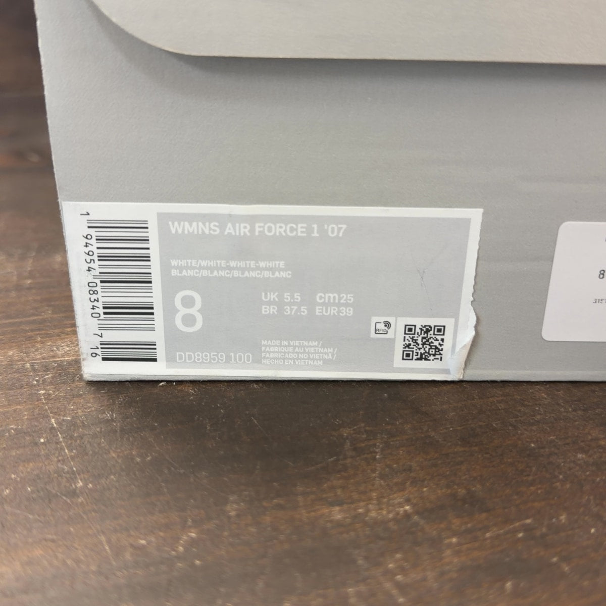 Nike Air Force 1 Low '07 White (Women's) - Image 7
