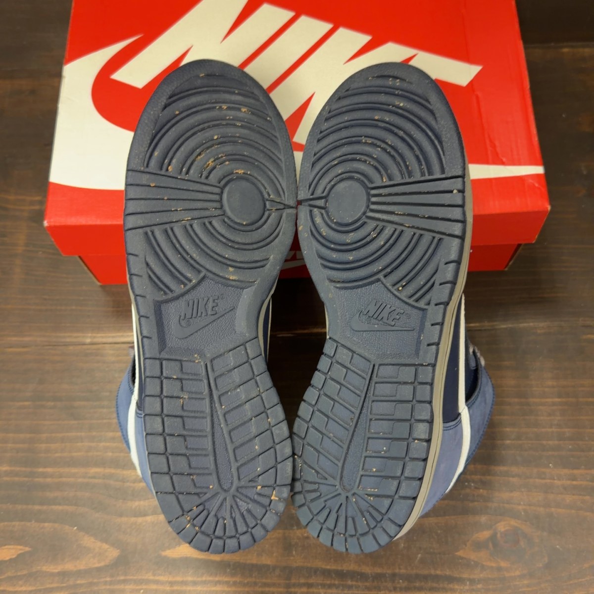 Nike Dunk High Championship Navy Size 9.5 (Pre-Owned) - aux