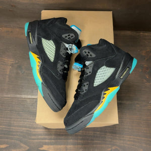 Jordan 5 Retro Aqua (GS) Size 6.5Y (Pre-Owned) - back
