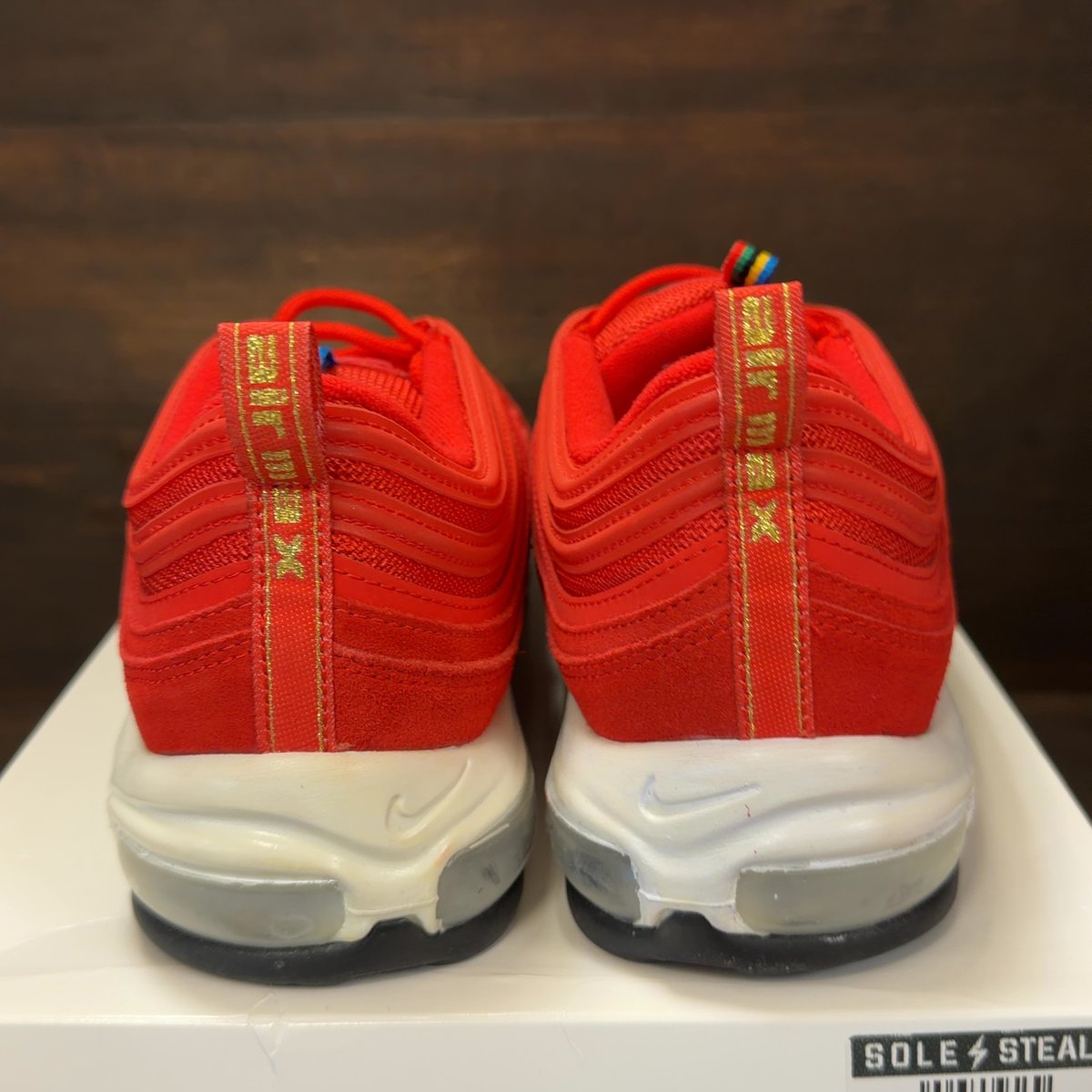 Nike Air Max 97 Olympic Rings Pack Red Size 13 (Pre-Owned) - aux