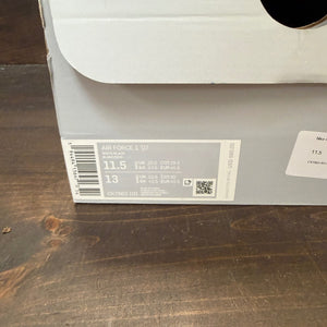 Nike Air Force 1 Low White Black Midsole - Image 7