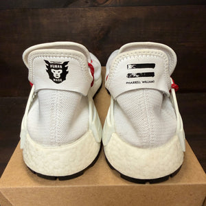 adidas NMD HU Pharrell Human Made White Red Size 11.5 (Pre-Owned) - Image 4