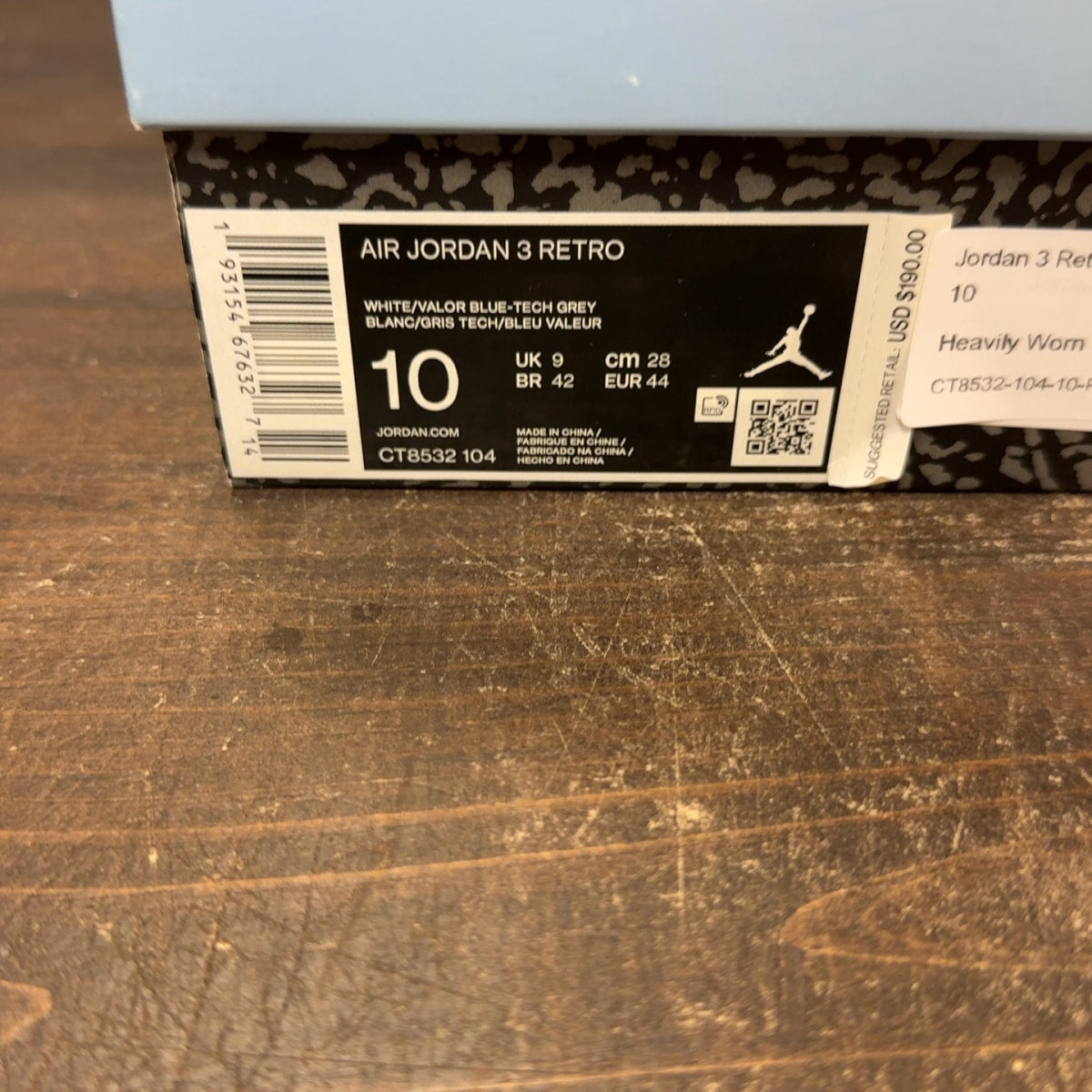 Jordan 3 Retro UNC (2020) - Image 8
