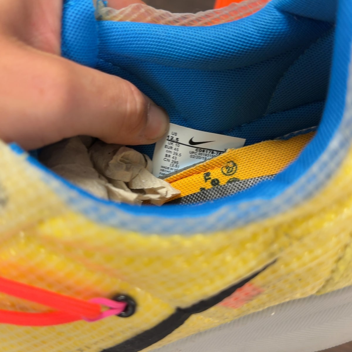 Nike Vapor Street Off-White Tour Yellow (Women's) - Image 7