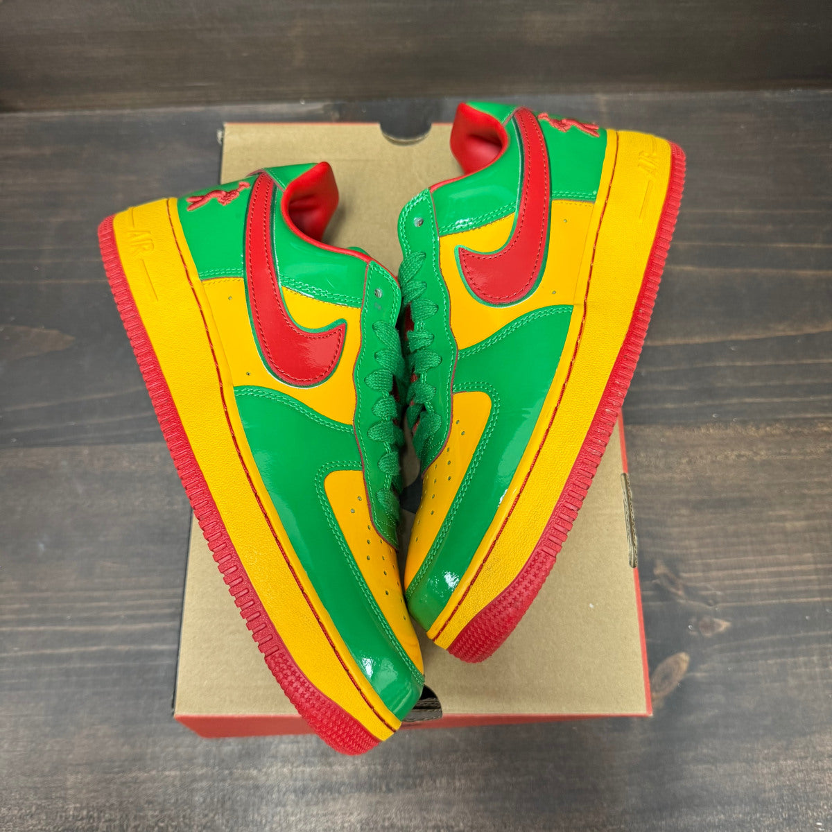 Nike Air Force 1 Low Lil Yachty Concrete Boys Lucky Green - Image 2