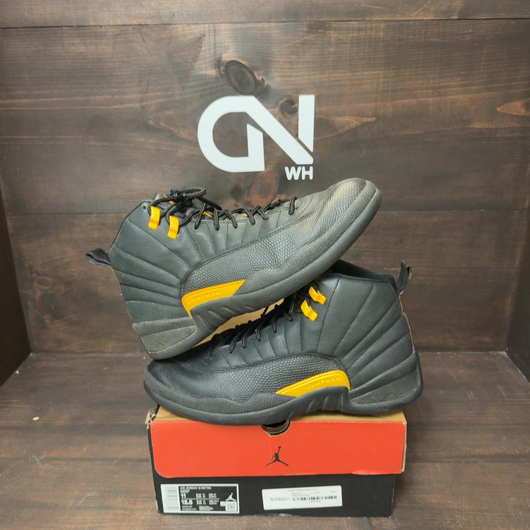 Jordan 12 Retro Black Taxi - Image 1