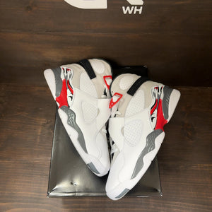 Jordan 8 Retro White True Red (2025) - Image 2